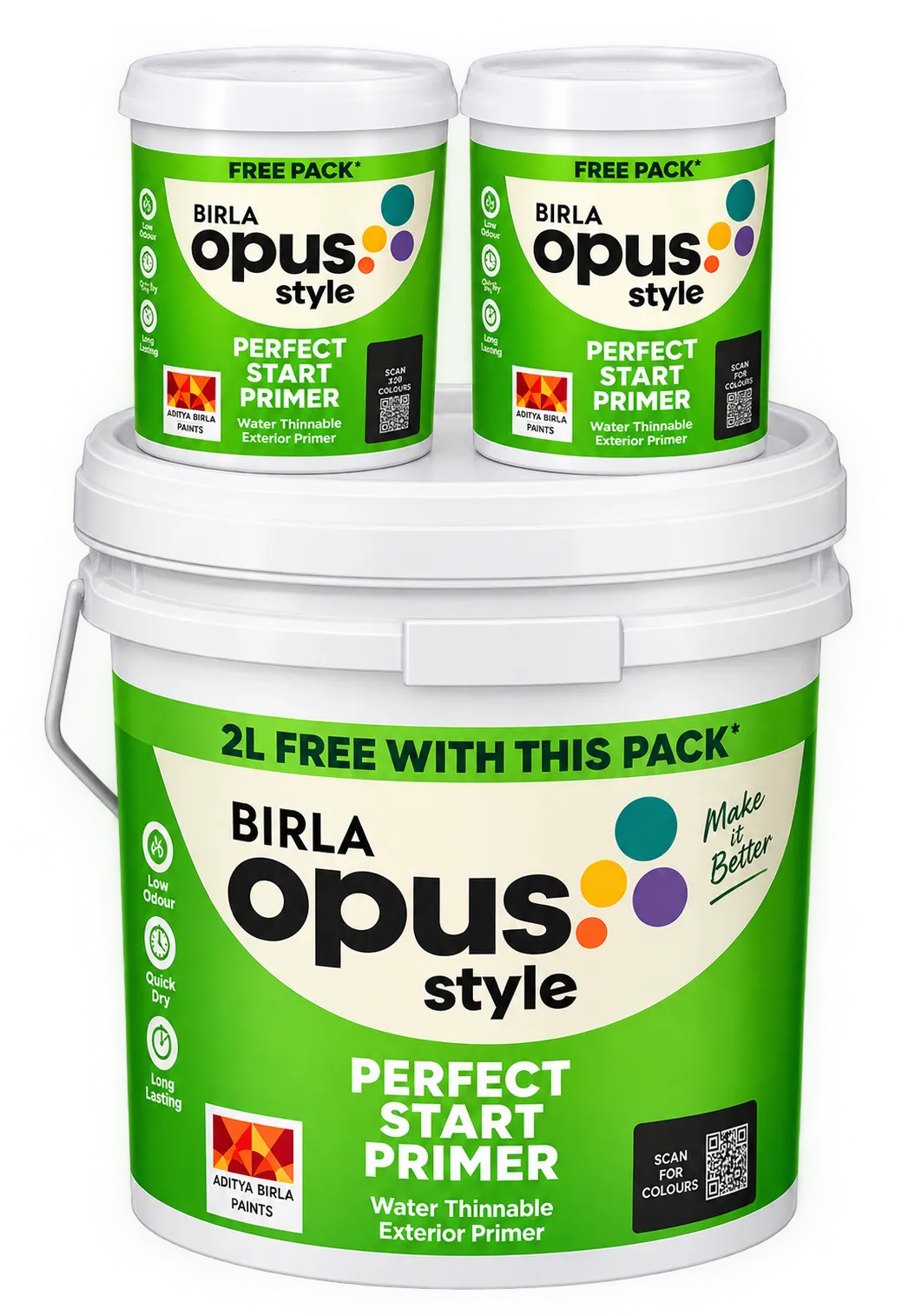 Birla Opus Style-Perfect Start Primer(Exterior)