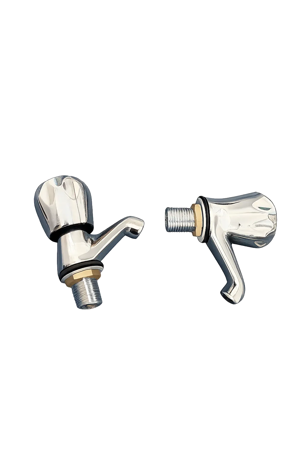 Tipson Royal Pillar Cock Bath Faucet chrome-plated