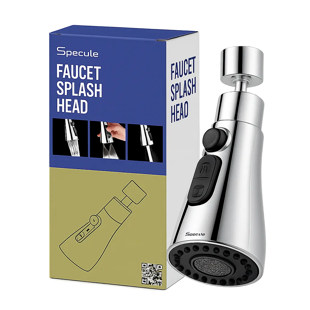 Flexible Faucet Splash Head