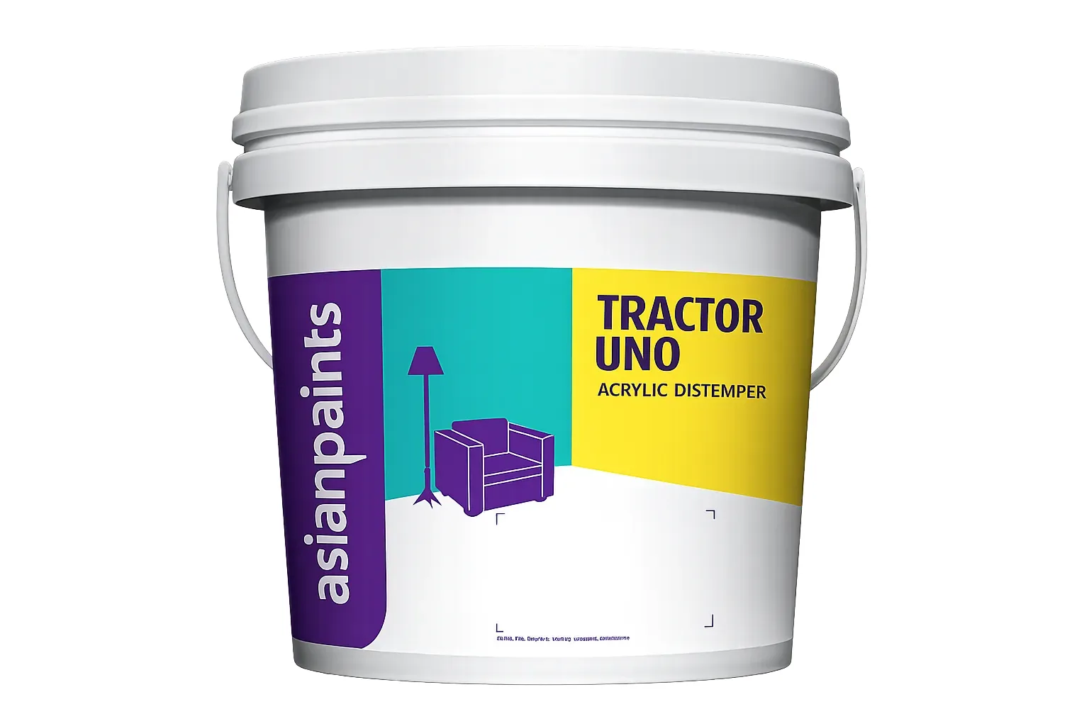 TRACTOR UNO ACRYLIC DISTEMPER KT White 20 KG