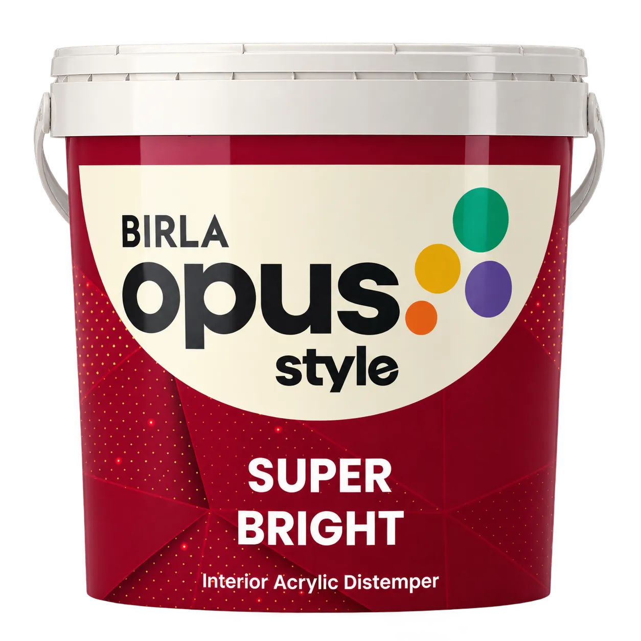 Birla Opus Super Bright 20 litre White Acrylic Distemper