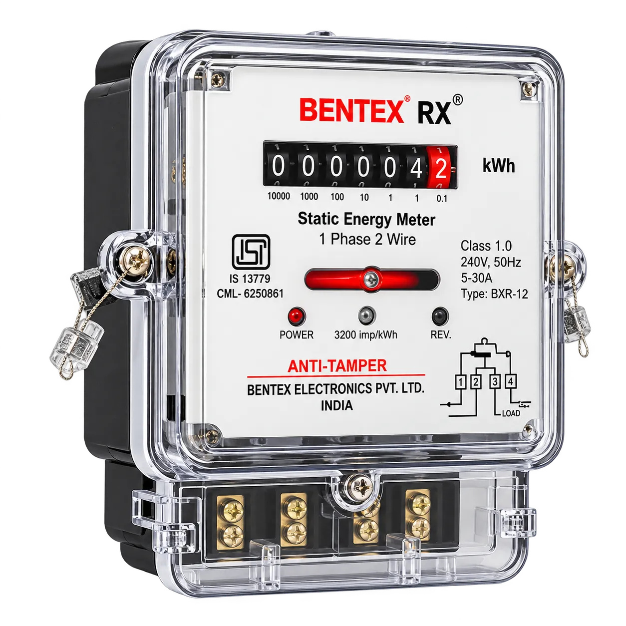BentexRX Anti-Tamper Static Meter (Analog)