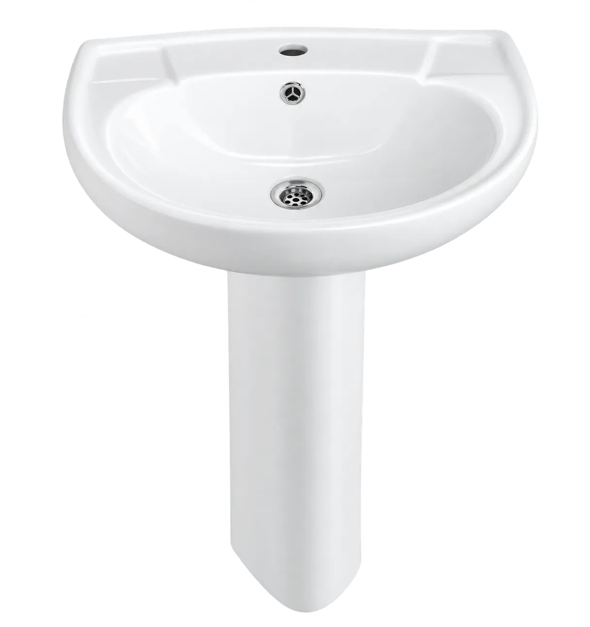 Auxo Repose Wash Basin with Pedestal