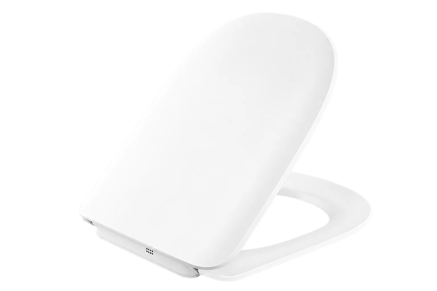 Kohler Trace Quiet Close Slim Toilet Seat, White, 20219IN-UF-0