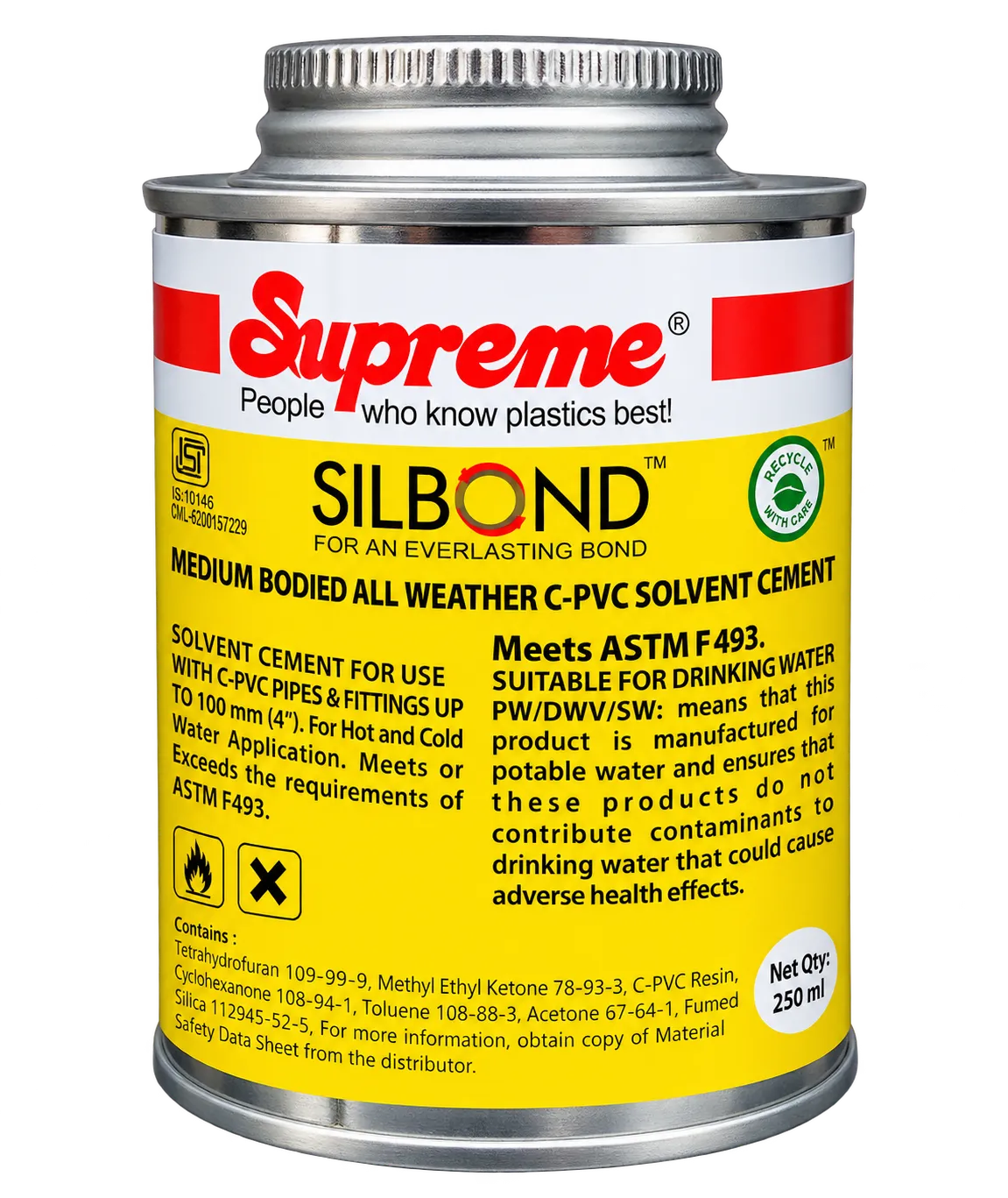 Supreme CPVC Solvent Silbond