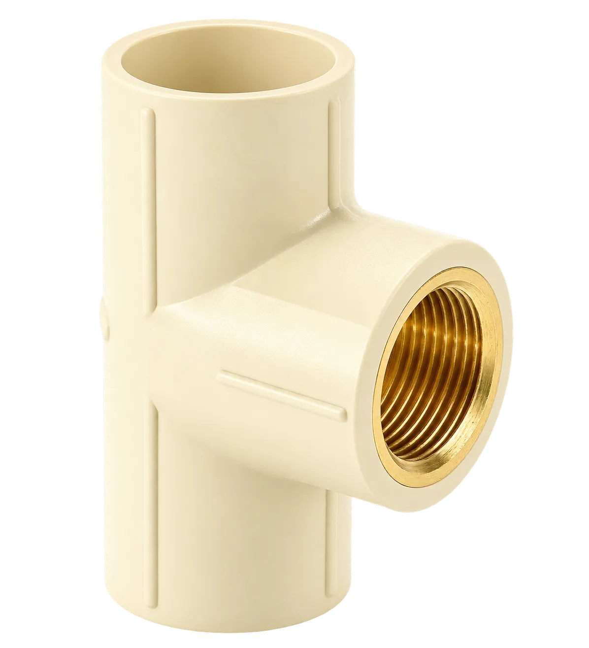 Astral Brass Reducer Tee CPVC