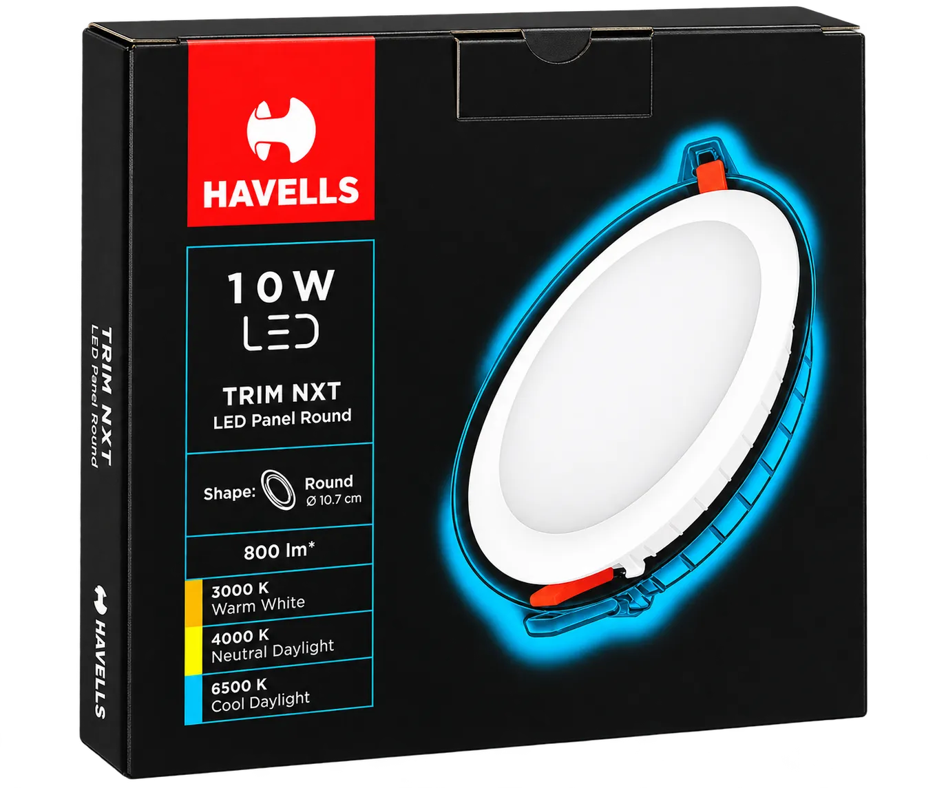 Havells Trim NXT LED Panel Light 10W Round