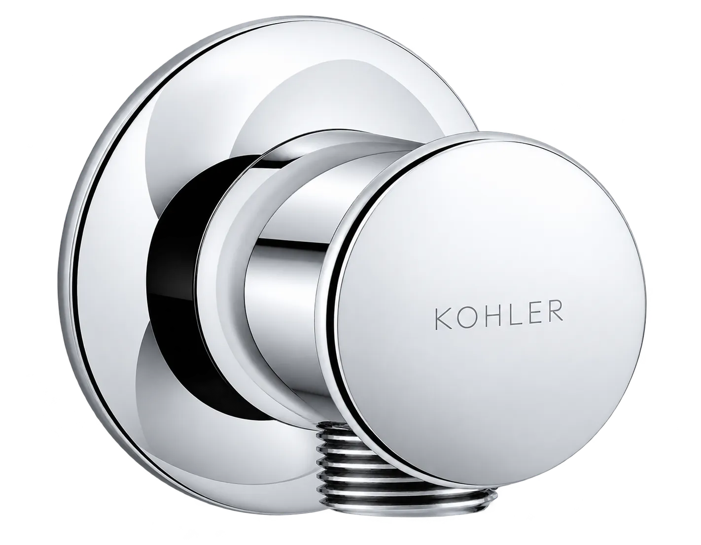 Kohler Complementary Wall Mount Supply Elbow, 16381IN-CP
