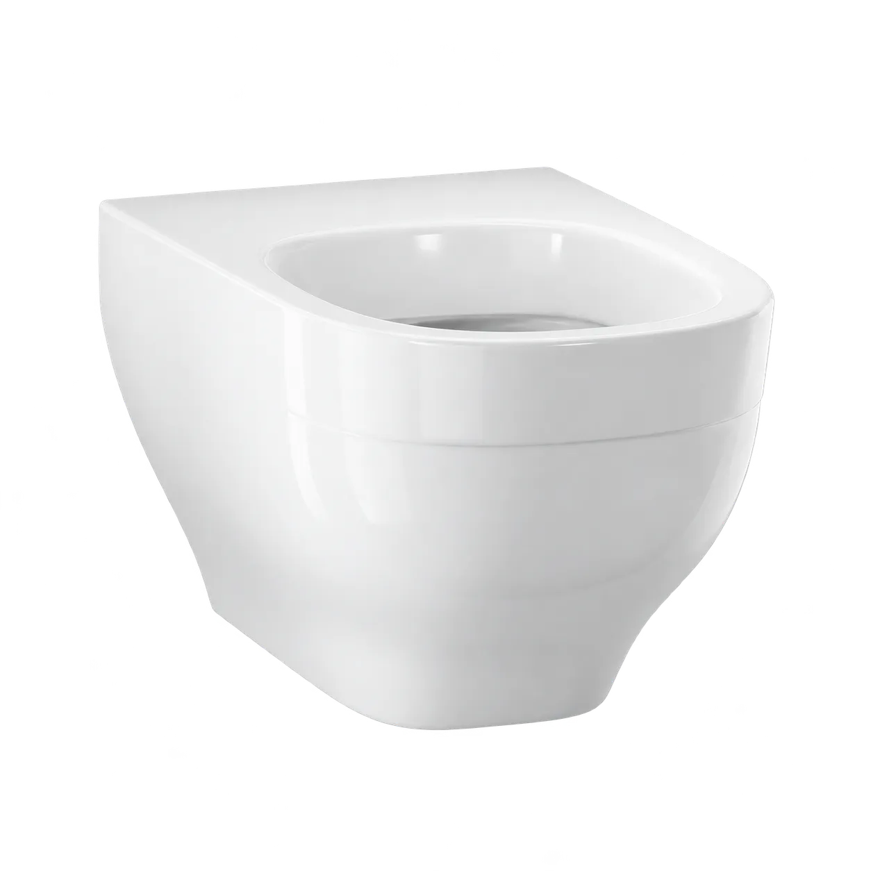 Kohler Trace Wall Hung Toilet Bowl With Skirted Trapway, White, 20218IN-0
