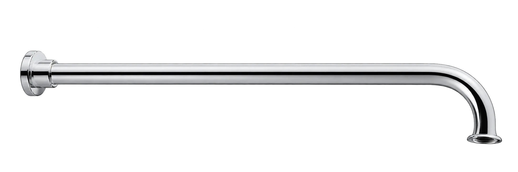 Kohler MasterShower 46.3 cm Wall-Mount Single-Function Rainhead Shower Arm and Flange, 16346IN-CP