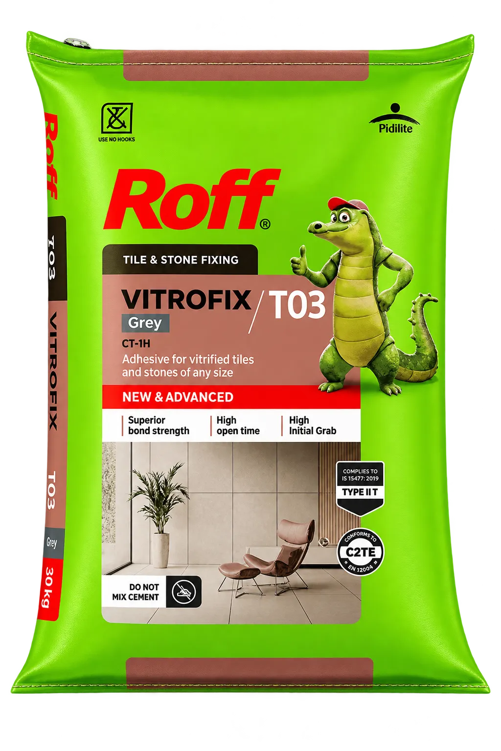 Roff NCA / T03 New Construction Tile Adhesive Grey