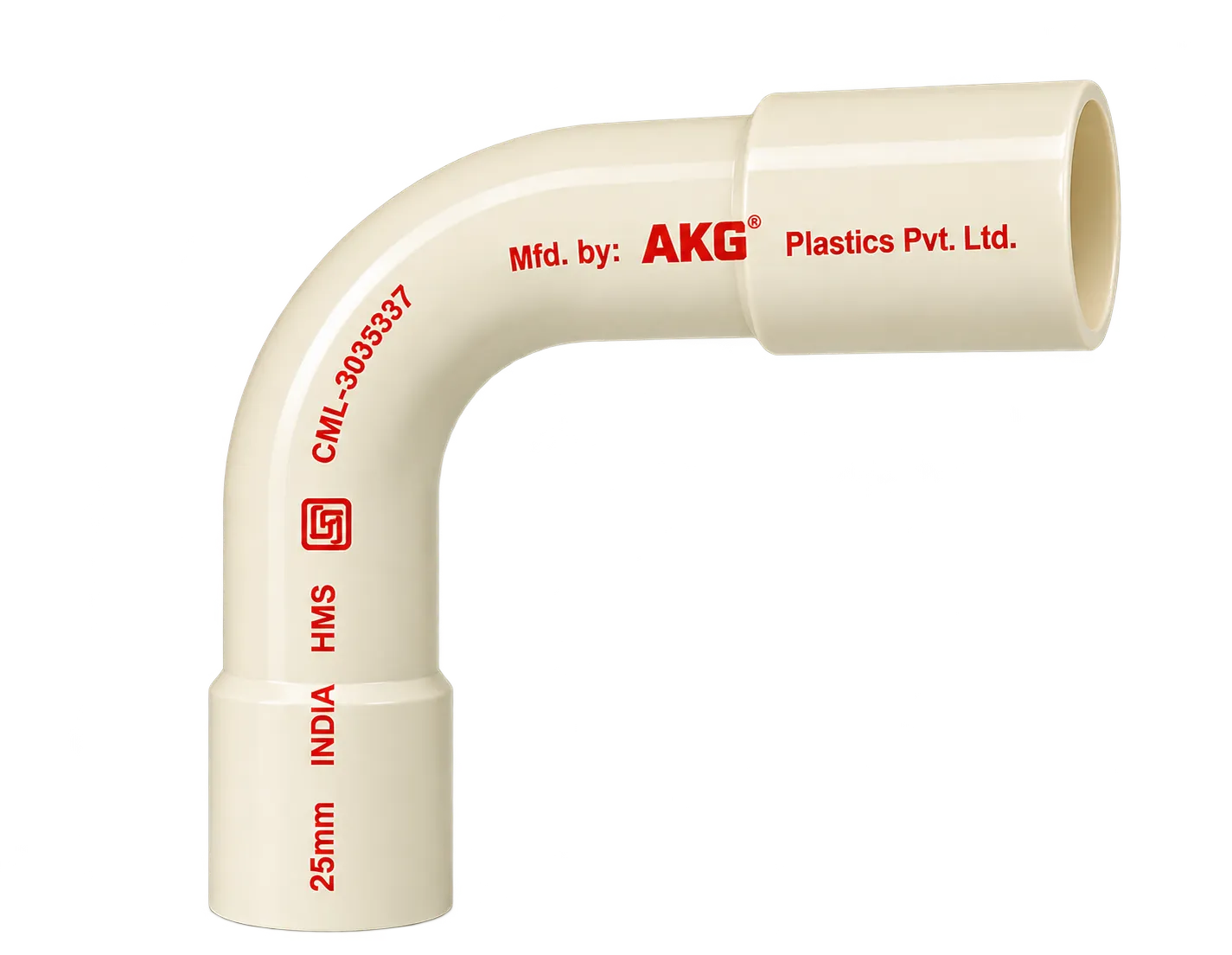 AKG PVC Bend (Electrical Conduit Fitting)